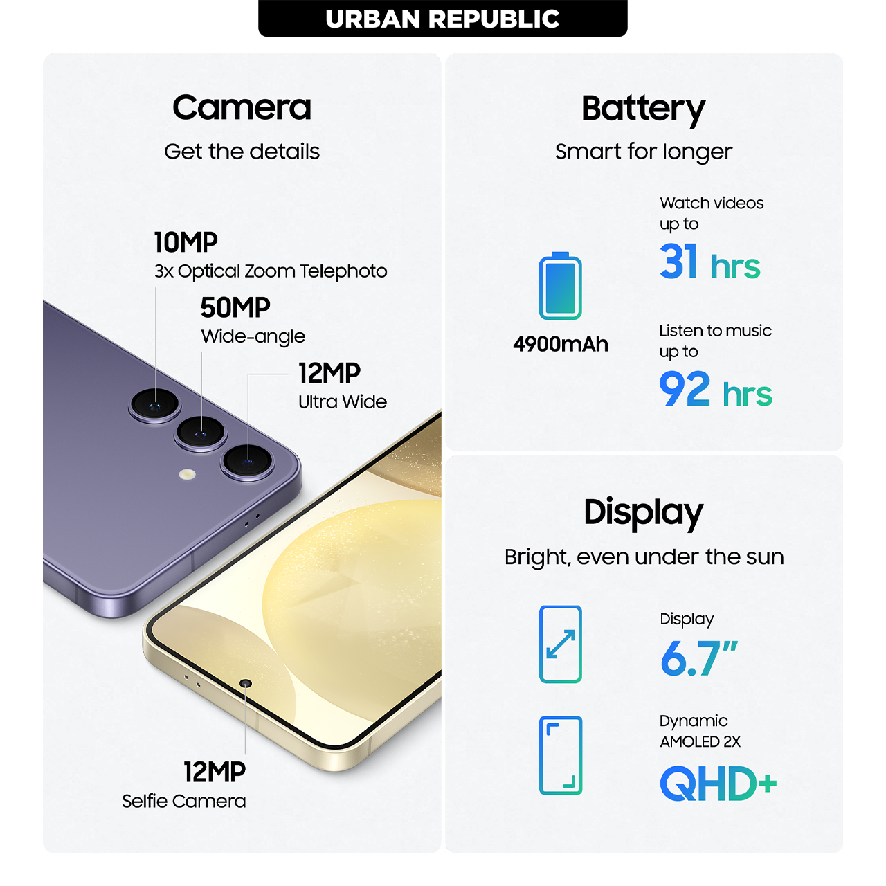 Samsung Galaxy S24+(AI Enabled) | Urban Republic